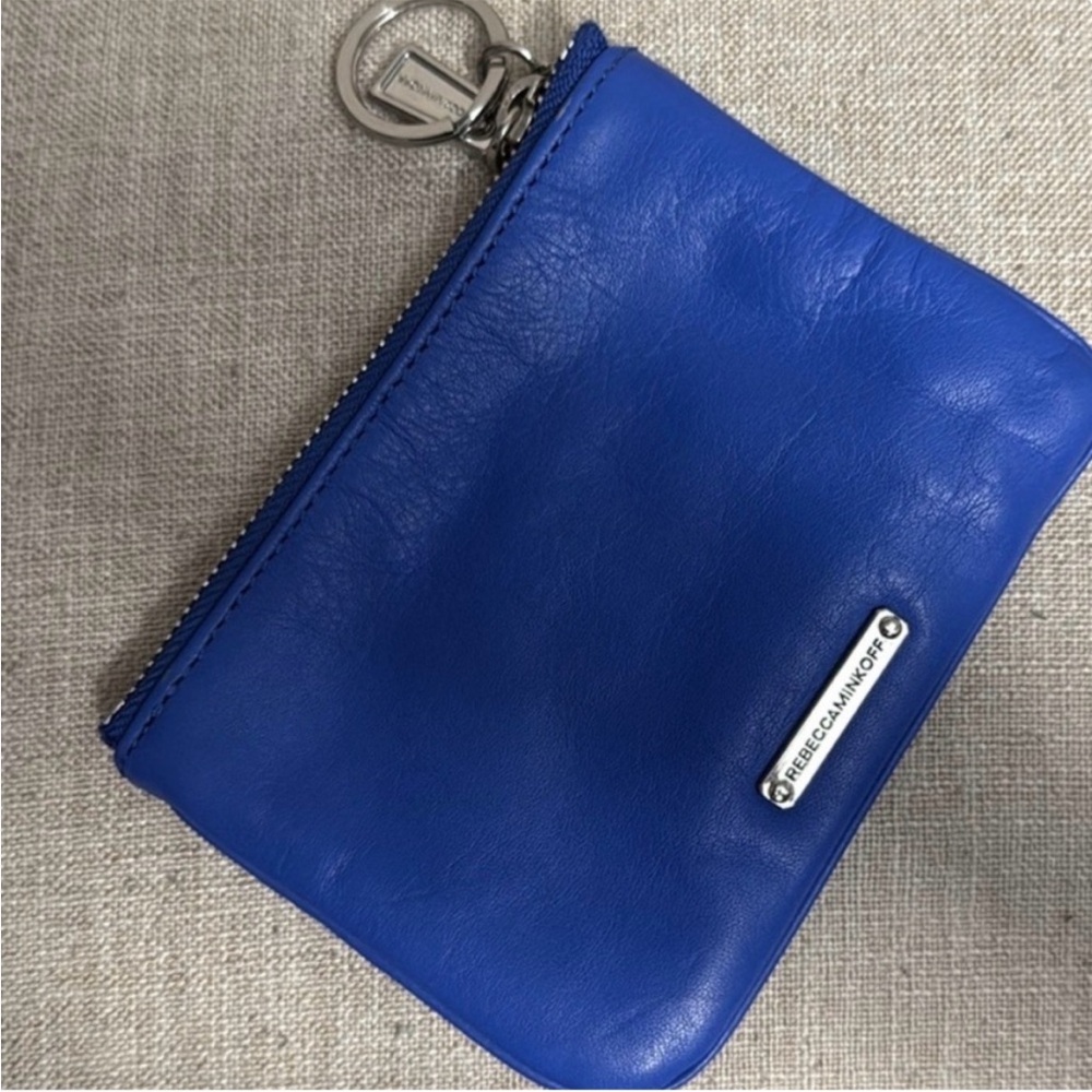 Rebecca Minkoff Cobalt Blue “Cory” Pouch - Picture 12 of 13